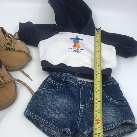 Build A Bear Vancouver 2010 Olympics Hoodie Jeans Timberland Boots Pls Read - Picture 14 of 15